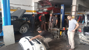 Urfa sanayide bayram öncesi bakım yoğunluğu