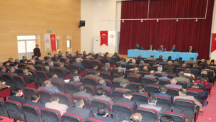 Vali Abdullah Erin'in Ceylanpınar'da Muhtarlarla Buluştu