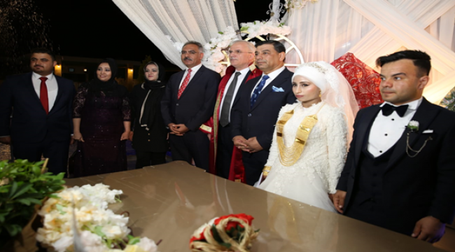 Başkan Aslan, oğlunu görkemli düğün ile evlendirdi