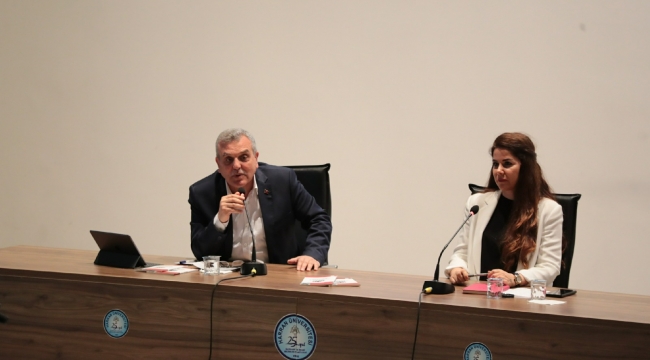 Başkan Beyazgül, Üniversite öğrencileriyle bir araya geldi 
