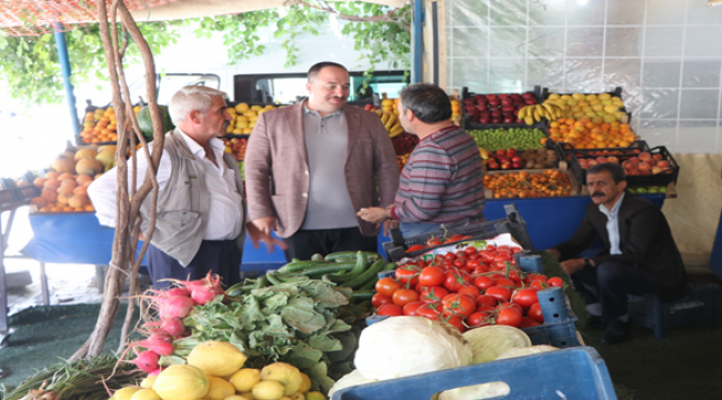 Başkan Ekinci Esnaf Ziyareti