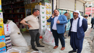 Başkan Ekinci, güne esnaf gezisiyle başladı