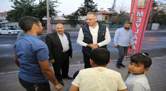 Başkan Kuş, Gece Gündüz Sahada