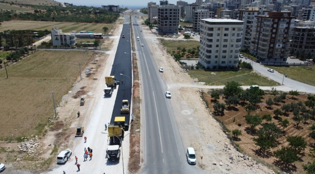 Büyükşehir'den Buluntu Hoca bulvarında 2 etap asfalt çalışması 