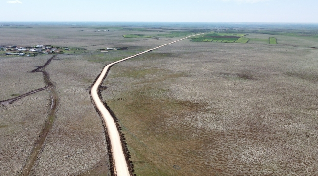 BÜYÜKŞEHİR'DEN VİRANŞEHİR'DE YENİ YOL ÇALIŞMASI