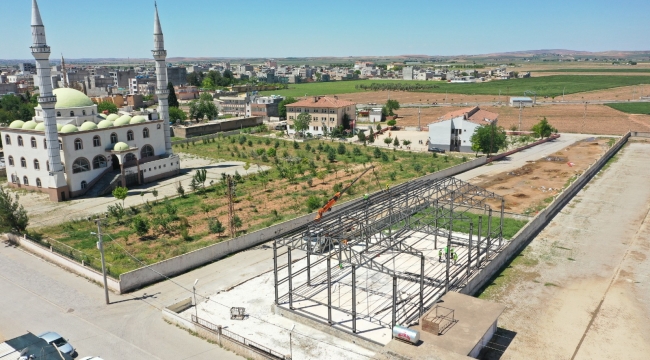  BÜYÜKŞEHİR SURUÇ MEZBAHASINDA ÇALIŞMALARINI SÜRDÜRÜYOR