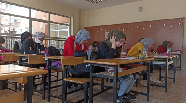 Eyyübiye Belediyesi'nin Desteğiyle 7000 Öğrenci LGS Denemesine Katıldı