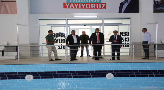Eyyübiye Yarı Olimpik Yüzme Havuzu Açılıyor