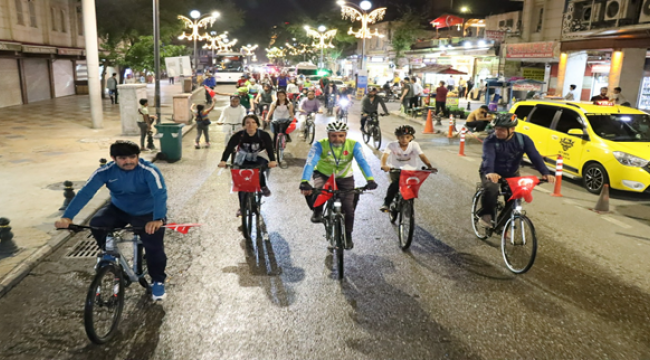 Gençlik Bayramı İçin Pedal Çevirdiler