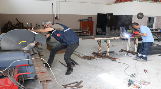 Haliliye Belediyesi Hem Onarıyor Hem Tasarruf Sağlıyor 