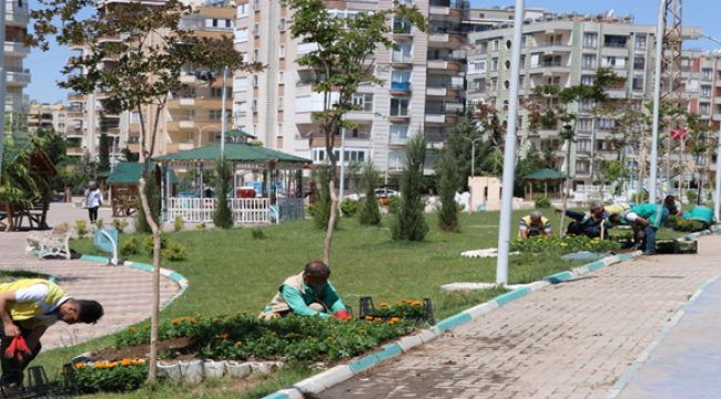 Haliliye'de yeni parklar ile yeşil alan miktarı artırılıyor 