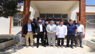 İl sağlık müdürü Barış pınarı bölgesinde 