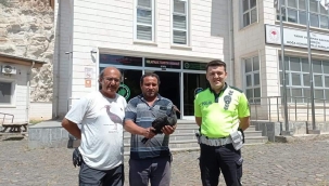 Şanlıurfa'da bitkin halde bulunan kelaynak kuşu tedavi altına alındı