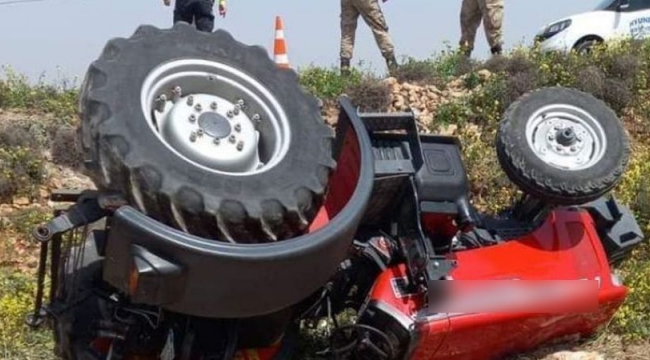 Şanlıurfa'da traktör devrildi: 1 ölü