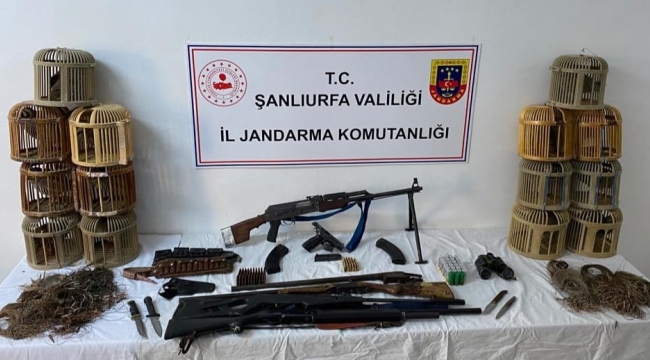 Suruç'ta şüpheli şahsın evinden ve aracından cephanelik çıktı