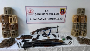 Suruç'ta şüpheli şahsın evinden ve aracından cephanelik çıktı