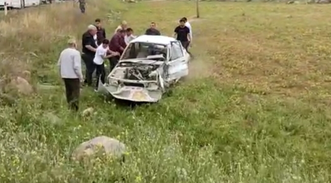 Urfa"da trafik kazası, 1 yaralı