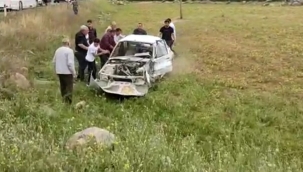 Urfa"da trafik kazası, 1 yaralı