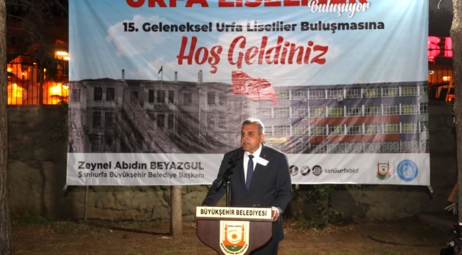 Urfa lisesi mezunları 15 kez buluştu 