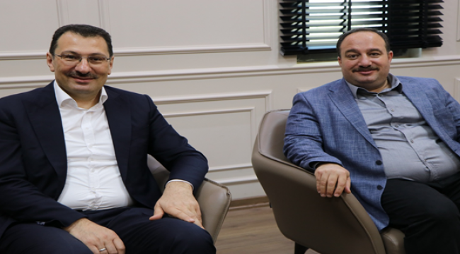 Yavuz'dan Viranşehir Belediyesi'ne Ziyaret 