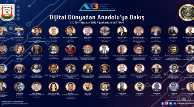 Anadolu Bilişim Buluşmaları Şanlıurfa Büyükşehir Belediyesinin Ev Sahipliğinde Yapılacak
