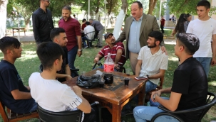 Başkan Ekinci'den öğrencilere moral 