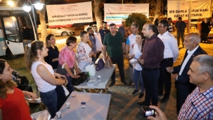 Birecik'te Sağlık Sokağı Kuruldu.