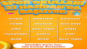 Büyükşehir Spor Okulları Başlıyor