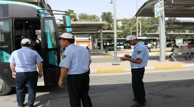 Büyükşehir Zabıta'dan Otobüslerde Klima Denetimi
