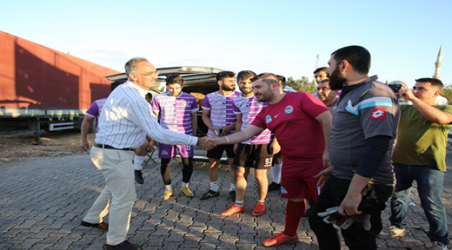 Evren Sanayi Esnafından Başkan Kuş'a Teşekkür