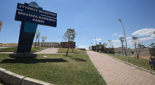 Eyyübiye'de Bir Park Daha Tamamlandı