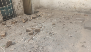 Eyyübiye'de evi talan ettiler!