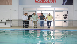 Eyyübiye Yarı Olimpik Yüzme Havuzu Açılışa Hazır