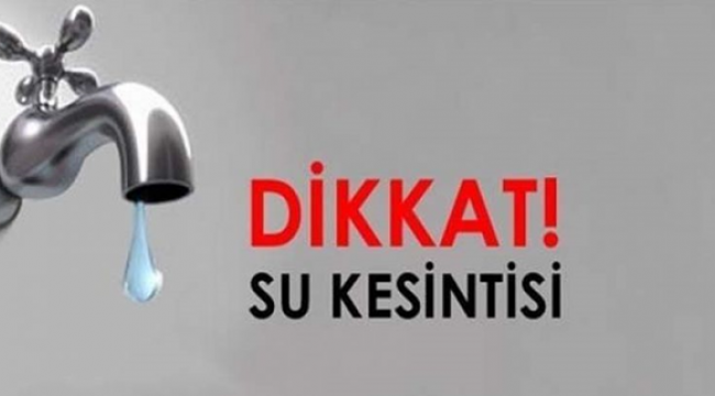 Haliliye'de 5 Mahallede sular kesilecek!