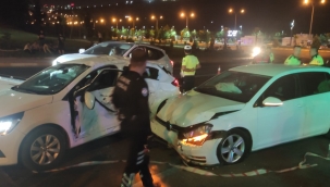 Haliliye'de zincirleme kaza, 8 yaralı 