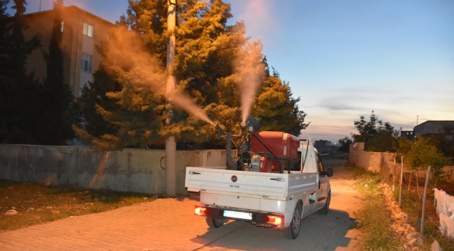 Hilvan'da Sivrisineklere Karşı Etkin Çalışma