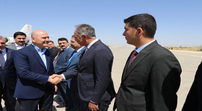 İçişleri Bakanı Süleyman Soylu Şanlıurfa'da