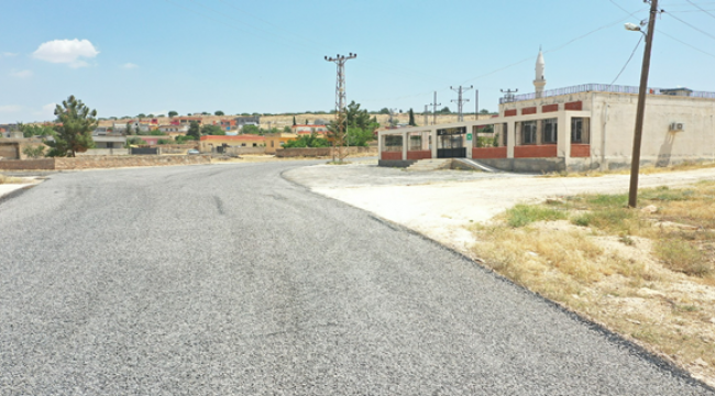 Şanlıurfa Büyükşehir Belediyesinden Kırsalda Asfalt Çalışması