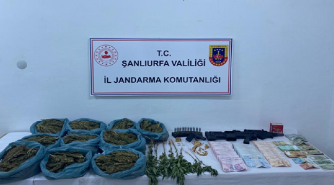 Şanlıurfa'da milyonluk operasyon