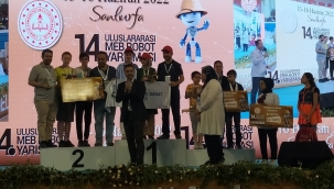 Şanlıurfa'da robot yarışmasının kazananları belli oldu!