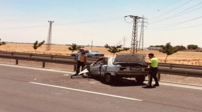 Şanlıurfa'da trafik kazası, 3 yaralı