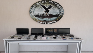 Şanlıurfa merkezli 10 ilde dolandırıcı operasyonu