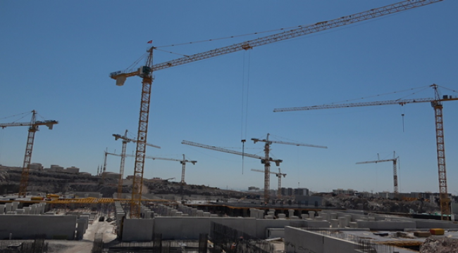Şehir Hastanesinde Çalışmalar Son Sürat Devam Ediyor