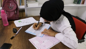 Sınava girecek öğrenciler Başkanı Canpolat'a teşekkür etti 