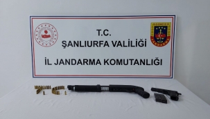 Urfa' da silah ve uyuşturucu operasyonu