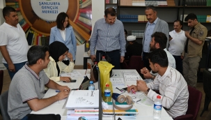 Vali Ayhan, Gençlerle buluştu 