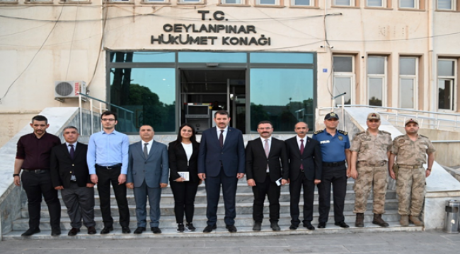 Vali Ayhan'ın Adresi Ceylanpınar Oldu