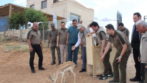 Vali yardımcısı Eden'den üretim istasyonuna ziyaret 