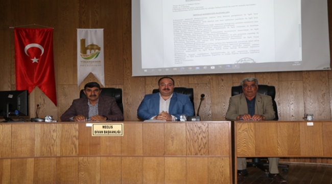 Viranşehir Belediyesi Haziran ayı meclis toplantısı yapıldı