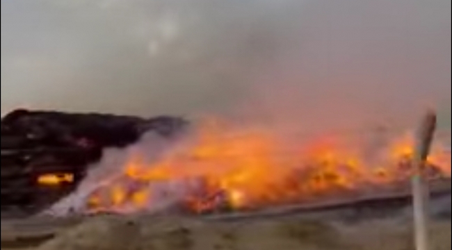 Viranşehir'de fabrika yangını!